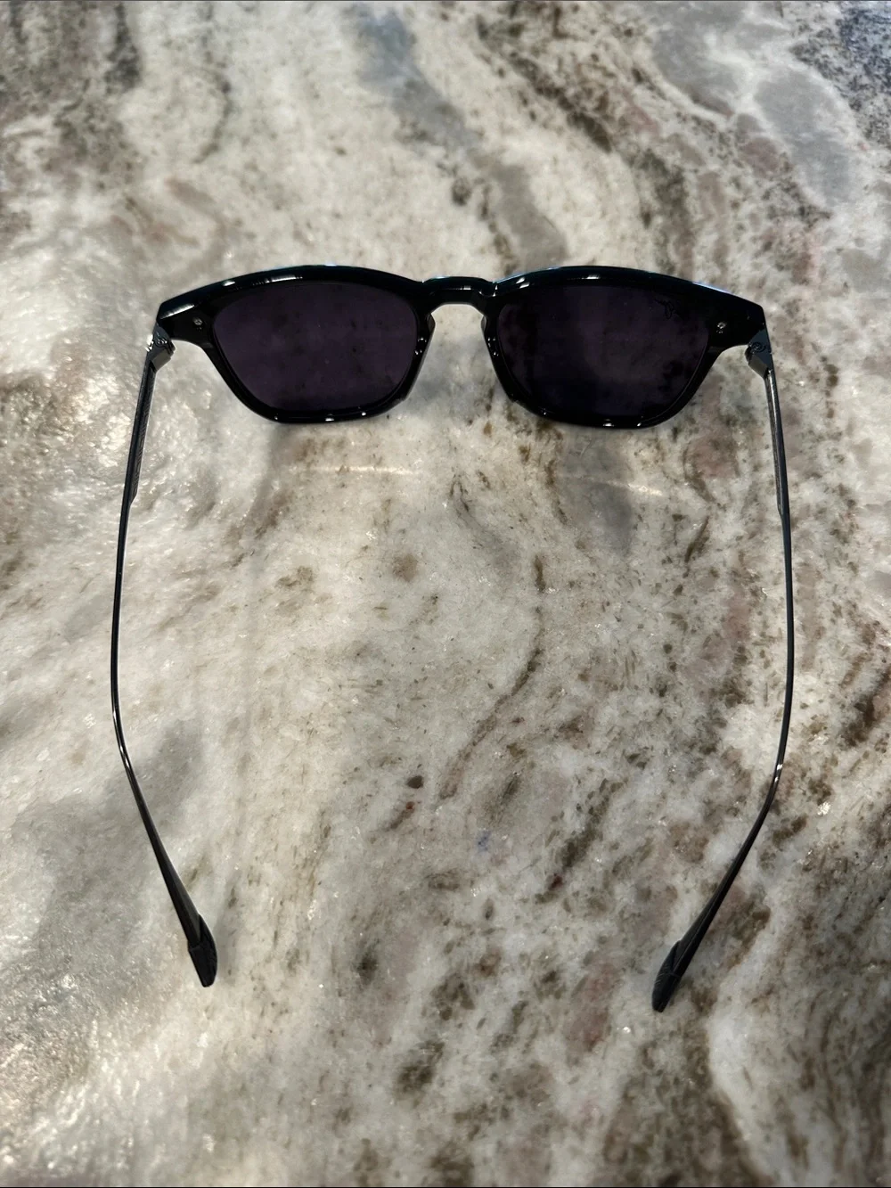 Maui Jim Black Frame with Dark Gray Lenses Sunglasses